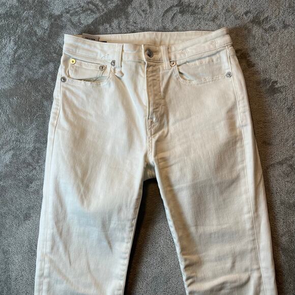 R13 Kick Garret‎ White Jeans Size 28 Distressed - Picture 9 of 9